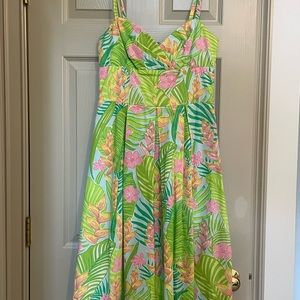 Lilly Pulitzer tropical dress! EUC
